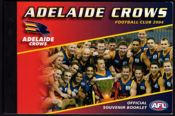 AUSTRALIA - 2004 'AFL - ADELAIDE CROWS' Prestige booklet MINT [E0126]