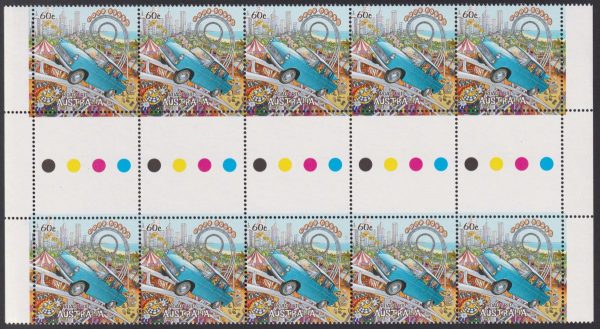 AUSTRALIA - 2013 'ROAD TRIP AUSTRALIA II' Gutter strip MNH [D9886]