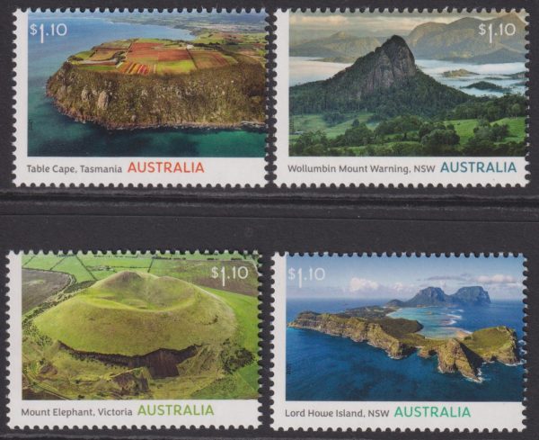 AUSTRALIA - 2021 'AUSTRALIA'S VOLCANIC PAST' Set of 4 MNH [D9523]