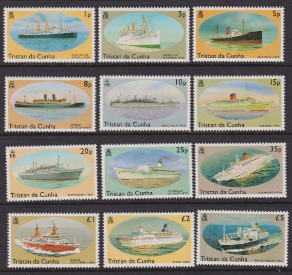 TRISTAN Da CUNHA - 1994 Set to £5 RMS ST HELENA  553/64 MNH Cv £34 [E0521]