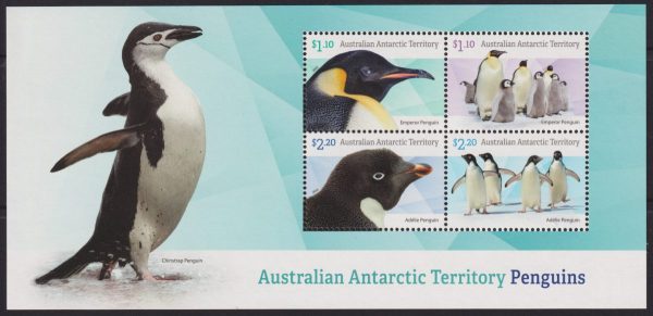AAT - 2020 'PENGUIN SPECIES' Miniature Sheet MNH [E8741]