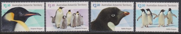 AAT - 2022 'PENGUIN SPECIES' Set of 4 MNH [E7857]