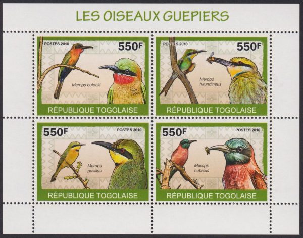 TOGOLAISE - 2010 'HONEYEATERS' Miniature Sheet MNH [E7890]