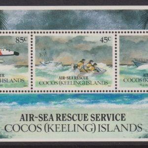 COCOS (KEELING) ISLANDS - 1993 'AIR-SEA RESCUE SERVICE' Miniature Sheet MNH [E2155]