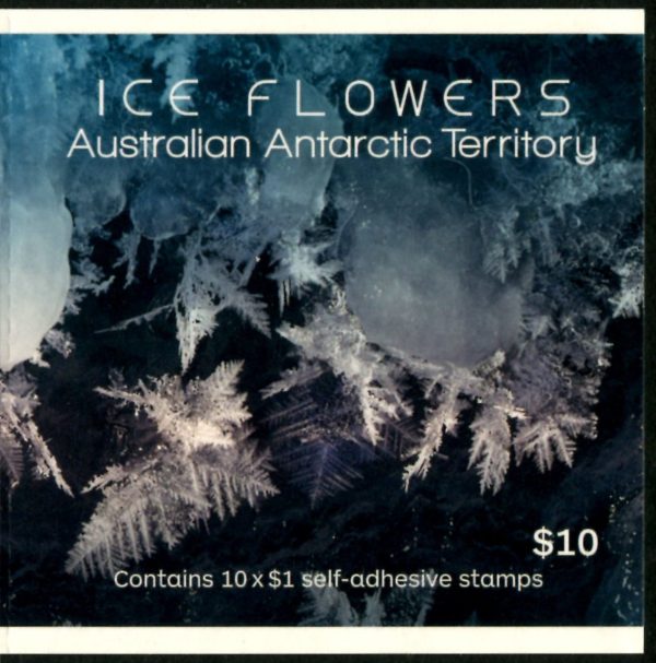 AAT - 2016 'ICE FLOWERS' Self Adhesive Booklet Mint [E9215]