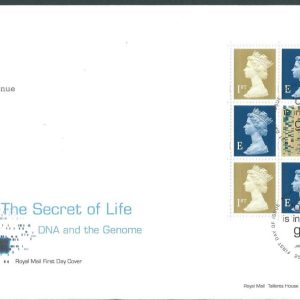 GREAT BRITAIN - 2010 'THE SECRET OF LIFE' Prestige Pane FDC [A5774]