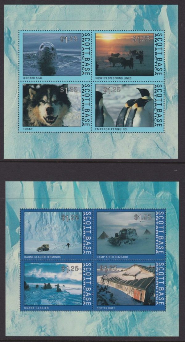 ROSS DEPENDENCY - 2007 'SCOTT'S BASE ANTARCTIA' Cinderella Pair MNH [E4104]