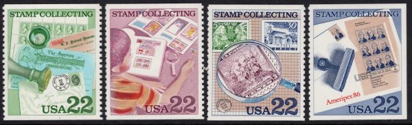 USA - 1986 'AMERIPEX '86 CHICAGO' Set of 4 MNH [E3554]