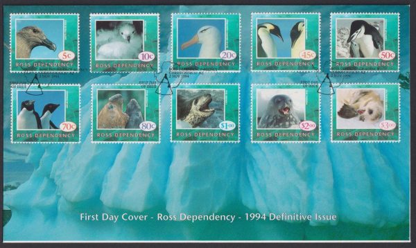 ROSS DEPENDENCY - 1994 'ANTARCTIC WILDLIFE' First Day Cover [E4554]