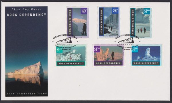 ROSS DEPENDENCY - 1996 'ANTARCTIC LANDSCAPES' First Day Cover [E4546]