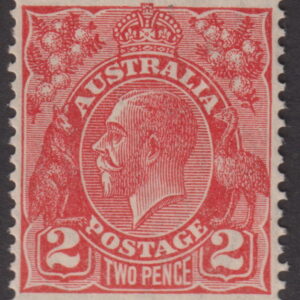 AUSTRALIA - 1931 KGV CofA Wmk 2d 'RED' SG127 MVLH Cv £3 [E4232]