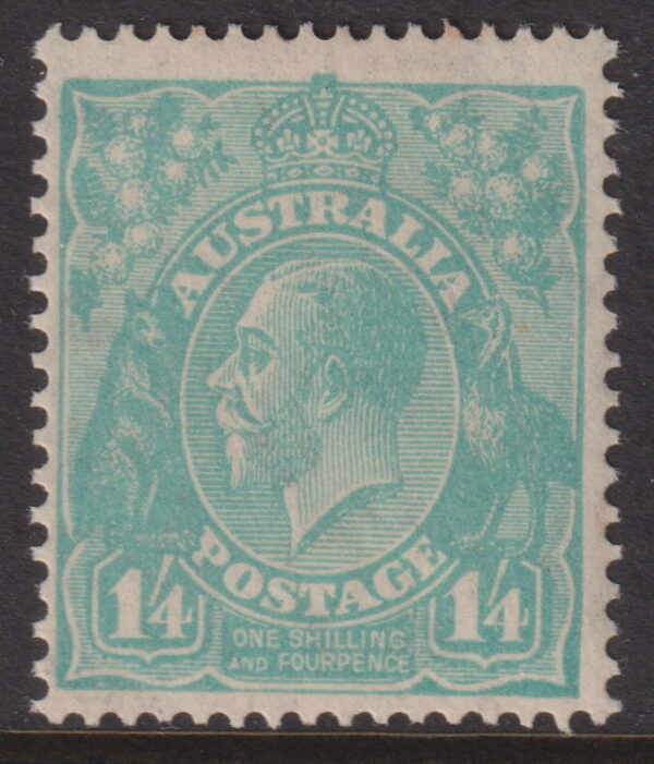 AUSTRALIA - 1932 KGV CofA Wmk 1/4d 'TURQUOISE' SG131 MLH Cv $250 [E4236]