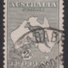 AUSTRALIA - 1913 ROO 1st Wmk 2d 'GREY' SG 3 FU Cv £7 [E4267]