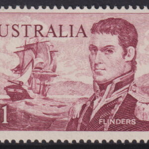 AUSTRALIA - 1973 $1 Navigator P15x14  SG 401c MNH Cv £85 [E4298]