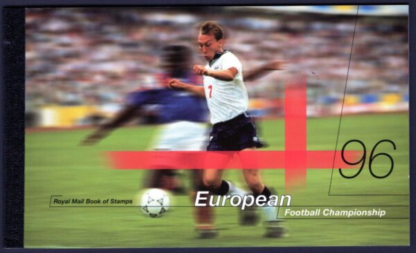 GREAT BRITAIN - 1996 'EUROPEAN FOOTBALL CHAMPIONSHIP  ' Prestige Booklet MINT [E4793]