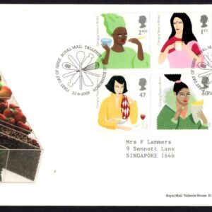 GREAT BRITAIN - 2005 'CHANGING TASTES IN BRITAIN' First Day Cover [E4623]