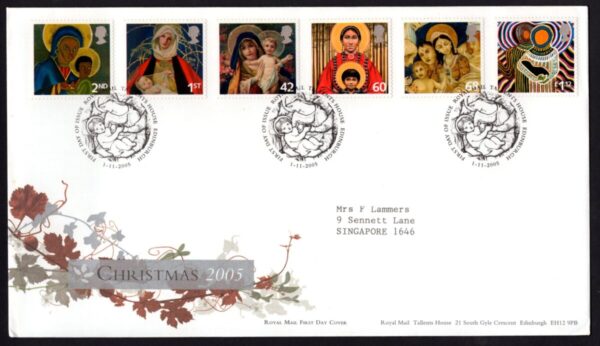 GREAT BRITAIN - 2005 'CHRISTMAS 2005' First Day Cover [E4615]