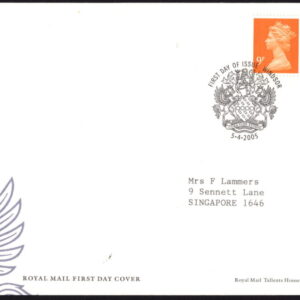 GREAT BRITAIN - 2005 'FIRST DAY OF ISSUE WINDSOR' First Day Cover [E4621]