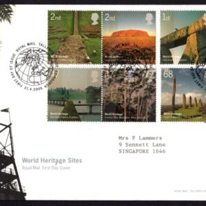 GREAT BRITAIN - 2005 'WORLD HERITAGE SITES' First Day Cover [E4628]