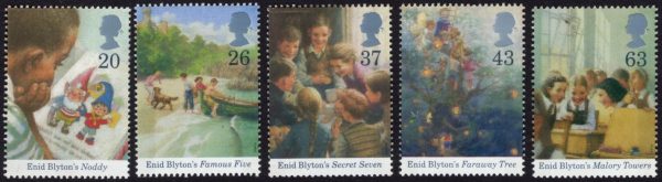 Great Britain - 1997 'BIRTH CENTENARY OF ENID BLYTON' Set of 5 MNH [E4319]