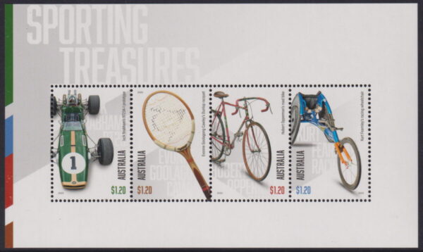 AUSTRALIA - 2023 'SPORTING TREASURES' Miniature Sheet MNH [E4698]