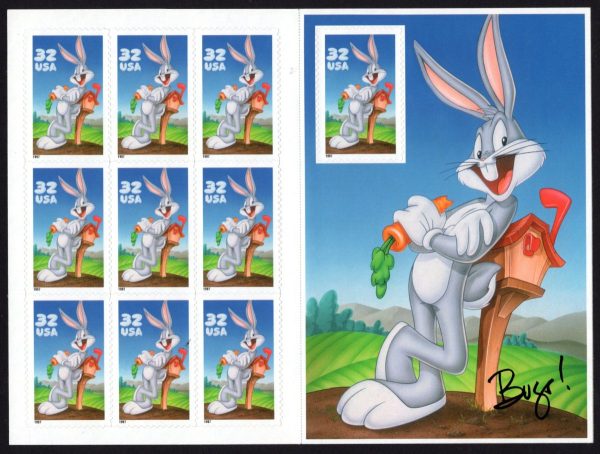 USA - 1997 'BUGS BUNNY' Self Adhesive Sheet MINT [E4459]