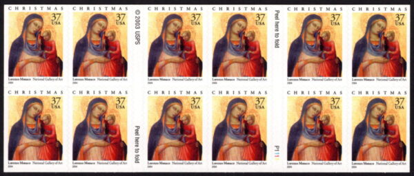USA - 2004 'CHRISTMAS' Self Adhesive Booklet MINT [E4587]