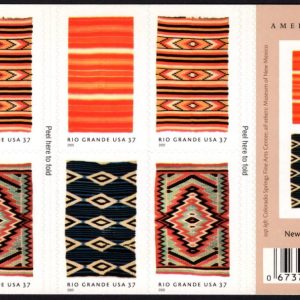 USA - 2005 'MEXICAN BLANKETS' Self Adhesive Booklet MINT [E4508]