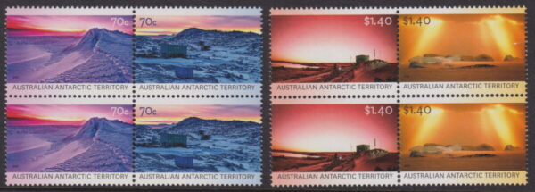 AAT - 2015 'COLOURS OF THE ANTARCTIC' Set in Blocks MNH [E5221]