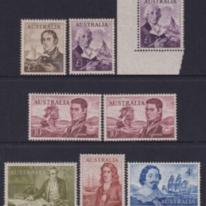 AUSTRALIA - 1963 Set to £2 NAVIGATOR + Both Papers SG 355/60 MNH Cv £190 [E5106]