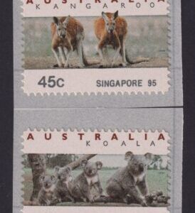 AUSTRALIA - 1995 45c CPS 'SINGAPORE 95'  BW1805A/F MNH Cv $10 [E5113]