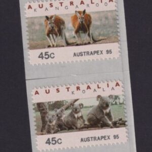 AUSTRALIA - 1995 45c CPS 'AUSTROPEX 95'  BW1803A/F MNH Cv $8 [E5119]