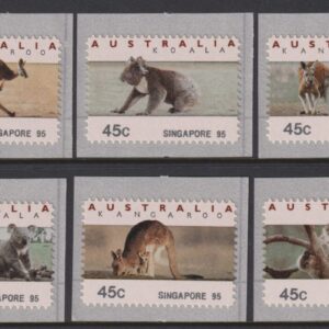 AUSTRALIA - 1995 45c CPS 'SINGAPORE 95'  BW1805A/F MNH Cv $10 [E5126]