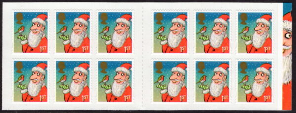 GREAT BRITAIN - 2012 'CHRISTMAS - SANTA' Self Adhesive Booklet MINT [E5353]