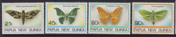 PAPUA NEW GUINEA - 1994 'MOTHS' Set of 4 MNH [E5480]