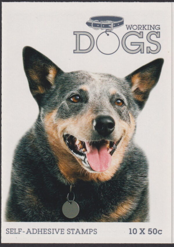 AUSTRALIA - 2008 'WORKING DOGS - Australian Cattle Dog' Self Adhesive Booklet Mint [E5378]