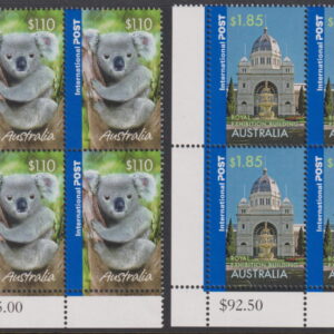 AUSTRALIA - 2006 'KOALA & EXHIBITION' International Pair Blocks of 4 MNH [E5469]