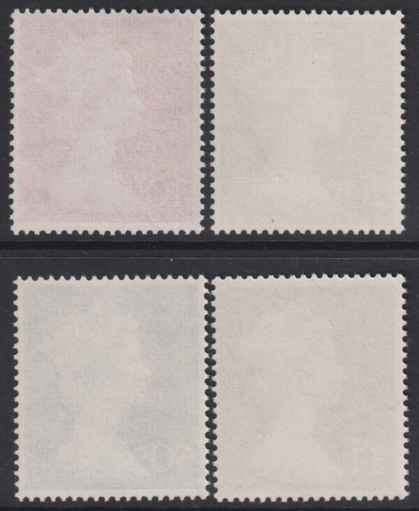 GREAT BRITAIN - 1970 QE2 DEFINITIVES to £1 BLACK  SG 839/831b MNH Cv £6 [E5516]