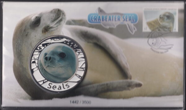 AAT - 2018 'CRABEATER SEAL' Medallion Limited Issue No.1442 [E6020]