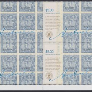 AUSTRALIA - 2005 'TREASURES FROM THE ARCHIVES' Corner block MNH [E6004]