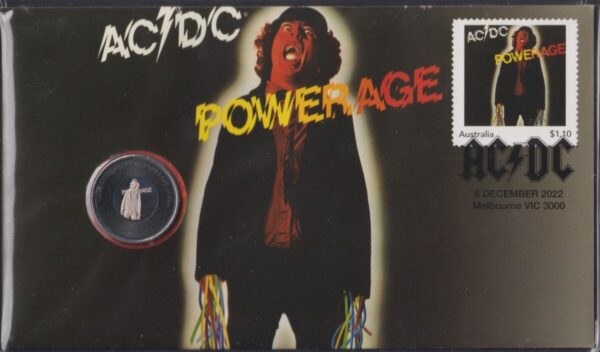 AUSTRALIA - 2023 'ACDC - Powerage' PNC RAM 20c Coin [E6753]