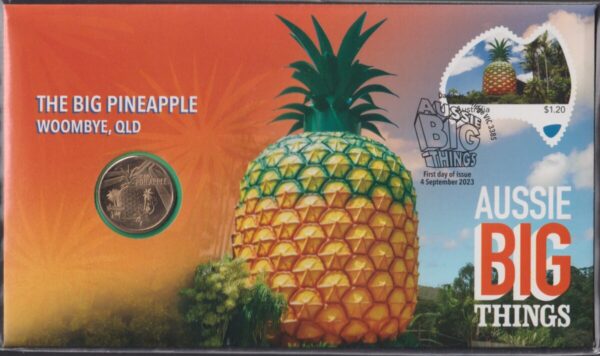 AUSTRALIA - 2023 'AUSSIE BIG THINGS - The Big Pineapple' PNC RAM $1 Coin [E6741]