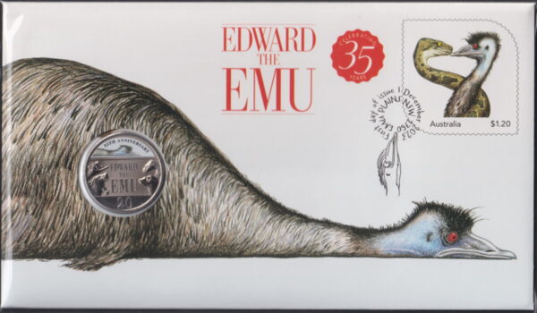 AUSTRALIA - 2023 'EDWARD THE EMU - 25 Years' PNC RAM 20c Coin [E6746]