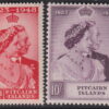 Pitcairn Is. - 1948 Silver Wedding Set SG 11/12 MLH Cv £ 40 [E6455]
