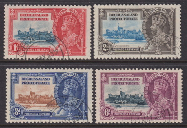 Bechuanaland - 1935 Silver Jubilee Set SG 111/14 FU Cv £ 21 [E6555]