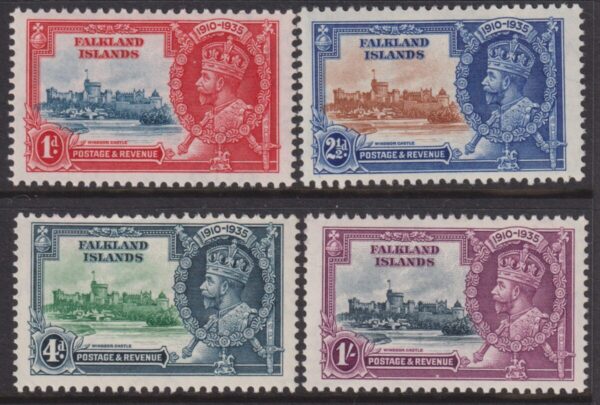 Falkland Is. - 1935 Silver Jubilee Set SG 139/42 MH Cv £ 40 [E6562]