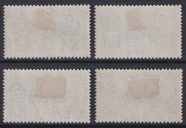 Hong Kong - 1935 Silver Jubilee Set 133/36 MH Cv £ 67 [E6588]