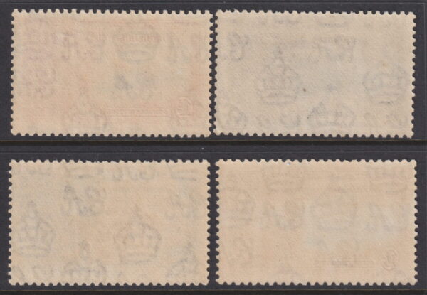 Barbados - 1935 Silver Jubilee Set SG 241/4 MLH Cv £ 28 [E6601]