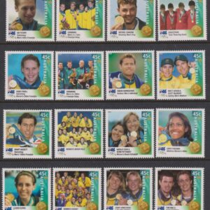 AUSTRALIA - 2000 'SYDNEY OLYMPICS' both Prints SG 2027A/B - 2042A/B MNH Cv £12 [E6692]