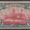 German TOGO - 1900 5M RED & BLACK Yacht  G19 MH Cv £180 [E6824]